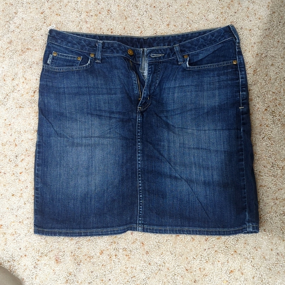Womens Carhartt Denim Skirt